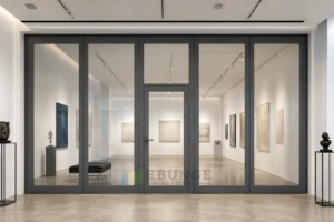 Paredes de Vidro Móveis para Zonas de Briefing de Pavilhão de Exposições