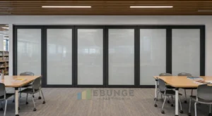 Planejamento Acústico para Sala de Eventos de Biblioteca Pública com Paredes de Vidro Móveis